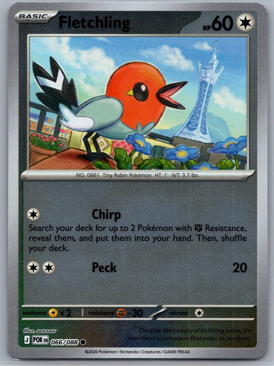 Fletchling Common ME03: Perfect Order 066/088 NM