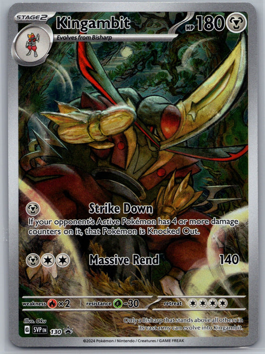 Kingambit Holo Promo SV: Scarlet & Violet Promo Cards 130 NM