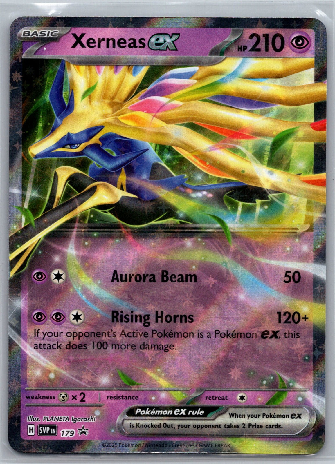 Xerneas ex Holo Promo SV: Scarlet & Violet Promo Cards 179 NM