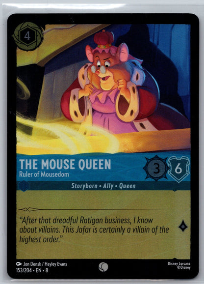 The Mouse Queen - Ruler of Mousedom Cold Foil Common Reign of Jafar 153/204 NM