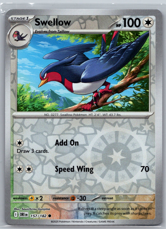 Swellow Common SV10: Destined Rivals 157/182 NM