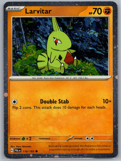 Larvitar Common SV02: Paldea Evolved 110/193 NM