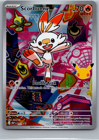 Scorbunny Holo Promo ME: Mega Evolution Promo 053 NM