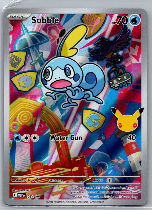 Sobble Holo Promo ME: Mega Evolution Promo 054 NM