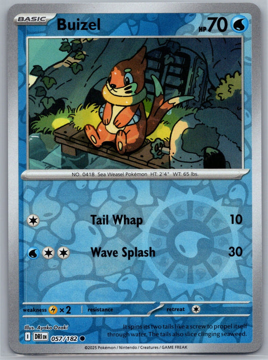 Buizel Common SV10: Destined Rivals 057/182 NM