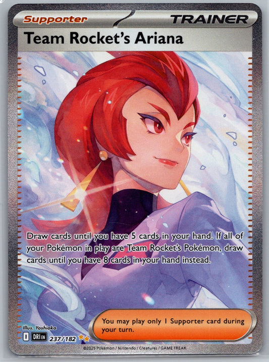 Team Rocket's Ariana Holo Special Illustration Rare SV10: Destined Rivals 237