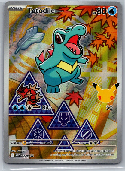 Totodile Holo Promo ME: Mega Evolution Promo 048 NM
